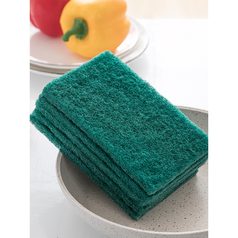 缔造千金清洁工具 10片装厨房百洁布清洁布不易沾油洗碗布洗锅海绵擦