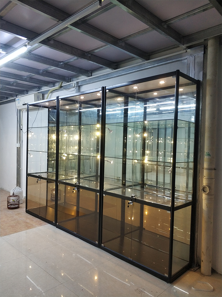 杞沐深圳展示柜展厅展柜透明玻璃商用手办样品证书礼品玩具家用立墙柜