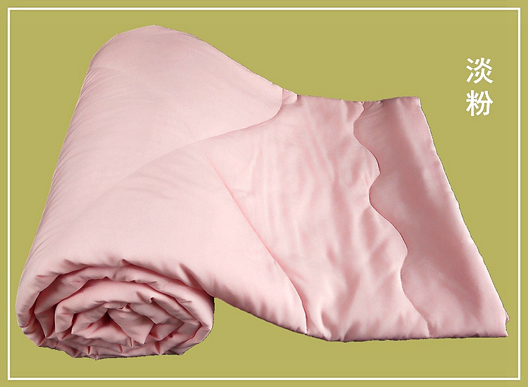 人造棉夏凉被可水洗儿童幼儿园单双人绵绸空调被薄款春秋丝绵被子