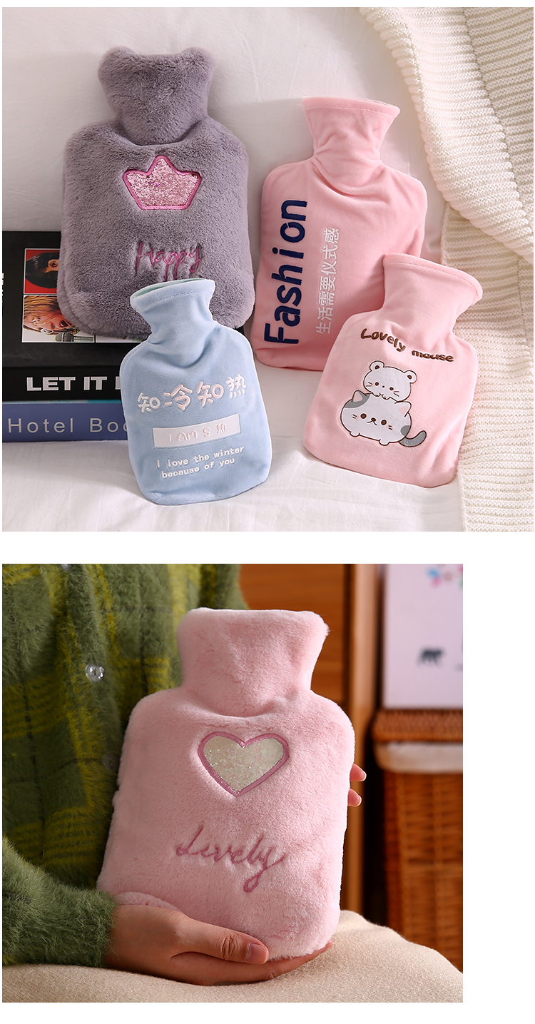 封后热水袋暖肚子注水热敷小号随身迷你婴儿敷肚子暖宝宝暖水袋热宝女