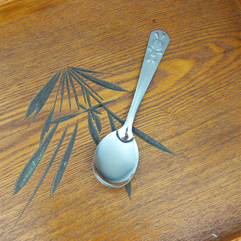 大号鱼勺幼儿园小学生专用5支装幼儿园儿童餐具吃饭喝汤勺子匙小学