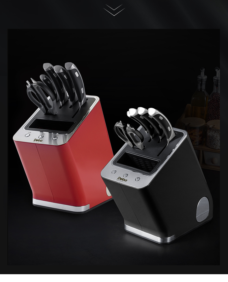 德铂(debo)厨房小家电dep-806 debo徳铂尼拉刀具套装不锈钢菜刀剪刀斩