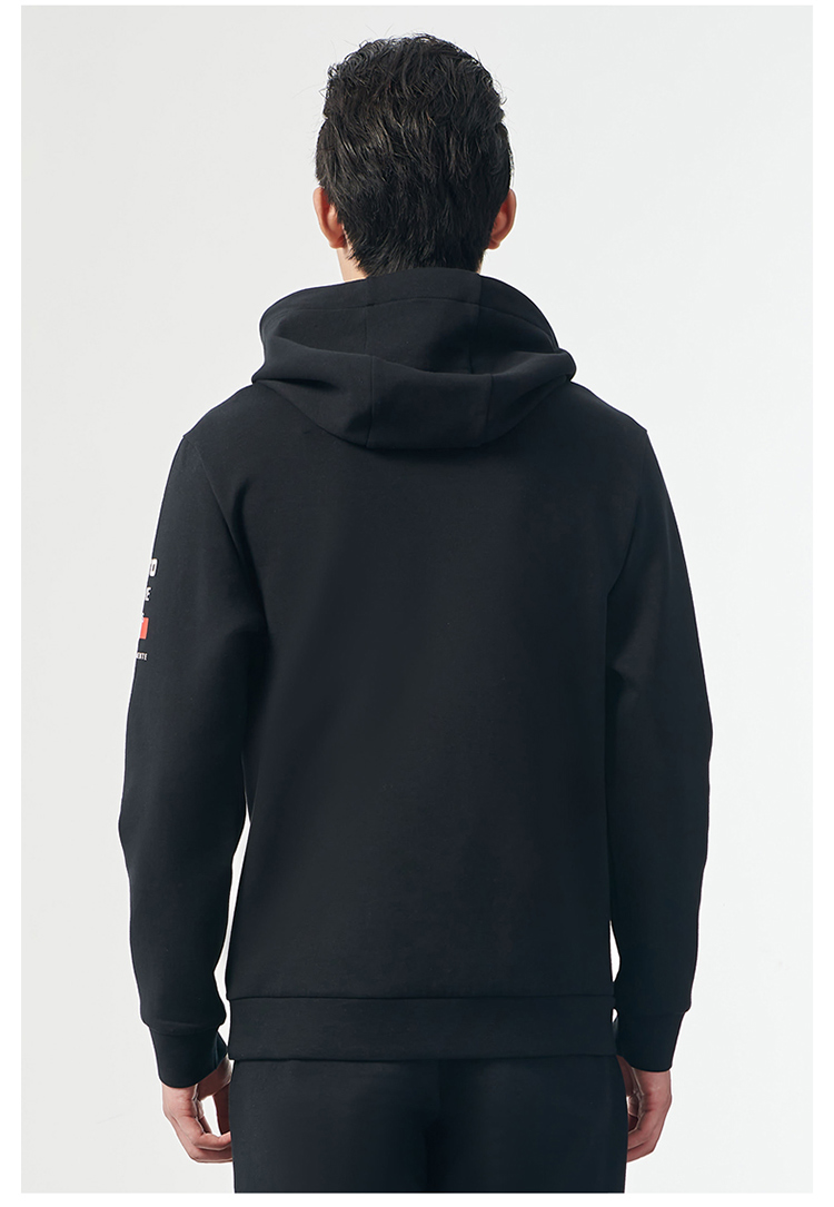 lotto乐途男装2021冬季新款潮流时尚休闲百搭运动卫衣连帽套头