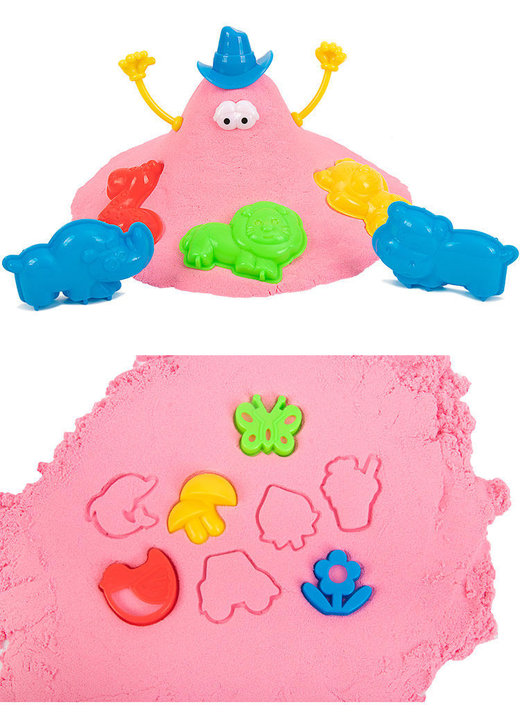 随机搭配随机发20个左右太空沙儿童模具玩具套装沙滩模具玩具动力模具