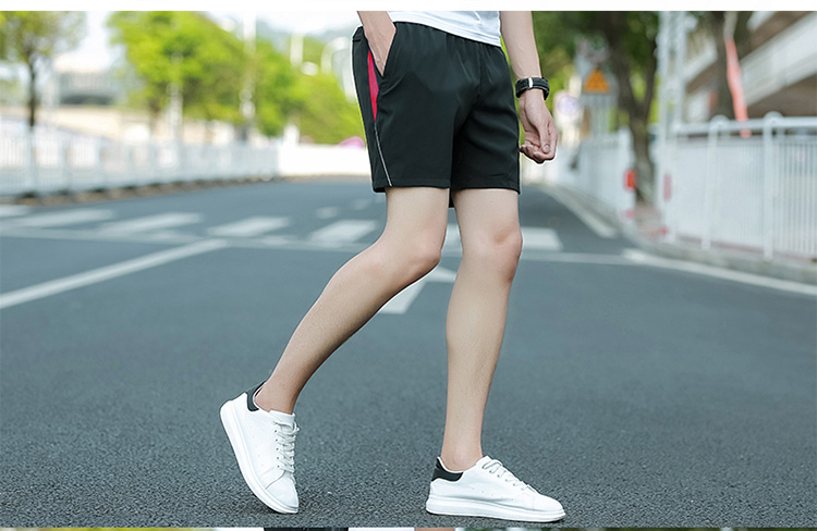 suntek短裤男士夏季三分裤宽松跑步速干弹力裤健身休闲运动3分超短裤