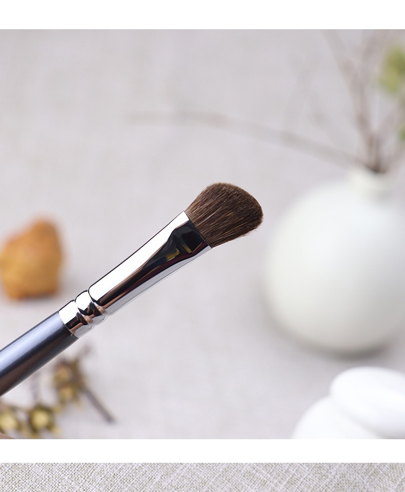 化妆刷惊鸿483眼影刷斜角修容刷鼻影刷眼头刷眼部高光刷三维工匠