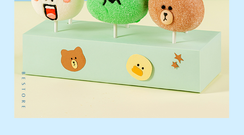 line friends【良品铺子甜蜜礼盒】棉花糖网红零食520礼物送女友