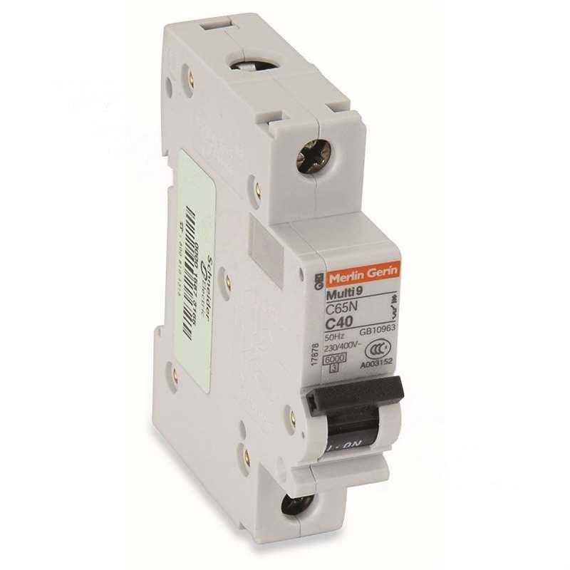 施耐德 schneider electric c65n1pc40a 小型断路器,c65n1pc40a