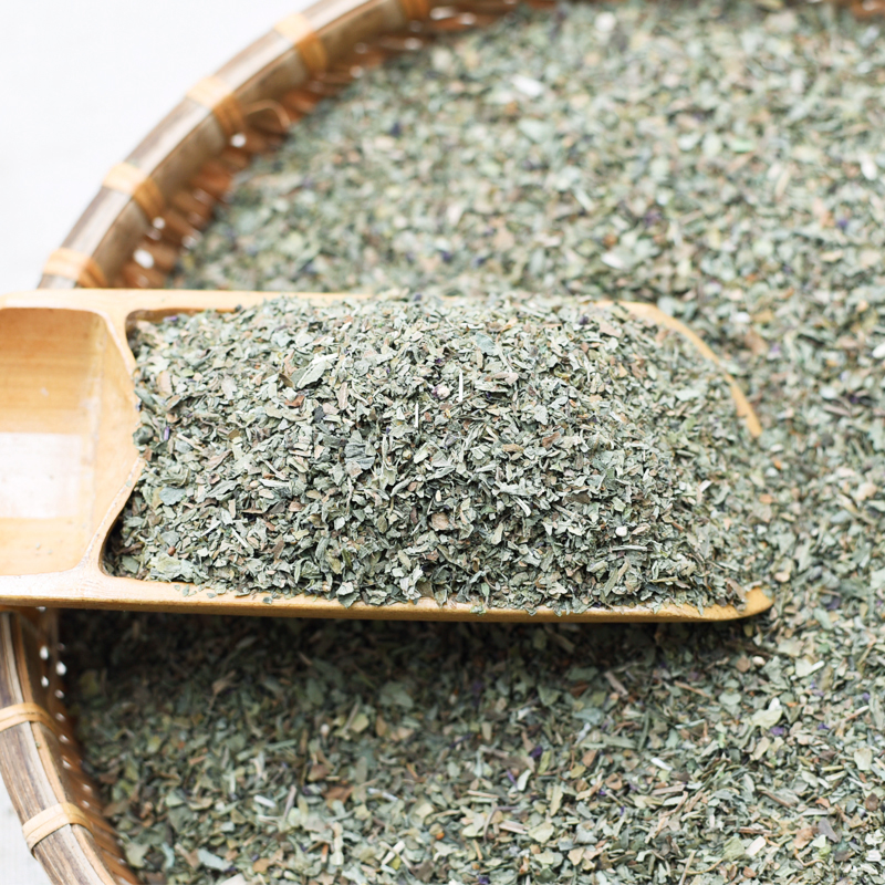 罗勒叶碎500克 散装干萝勒食用香料面香草九层塔粉调料