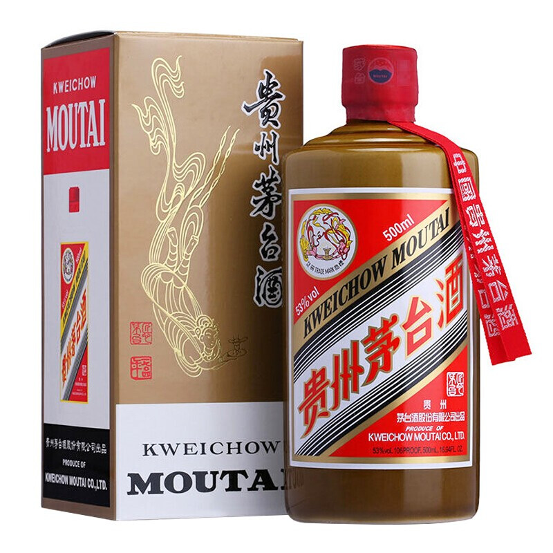 【茅台(moutai)白酒】 [酒别重逢]贵州茅台酒 匠心茅台酱香型白酒53度