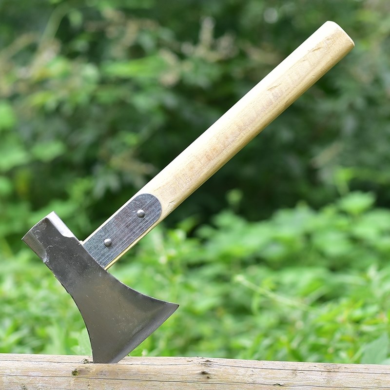 jing ping家用斧子木工斧劈柴斧树柴斧户外野营斧弹簧钢手工锻打