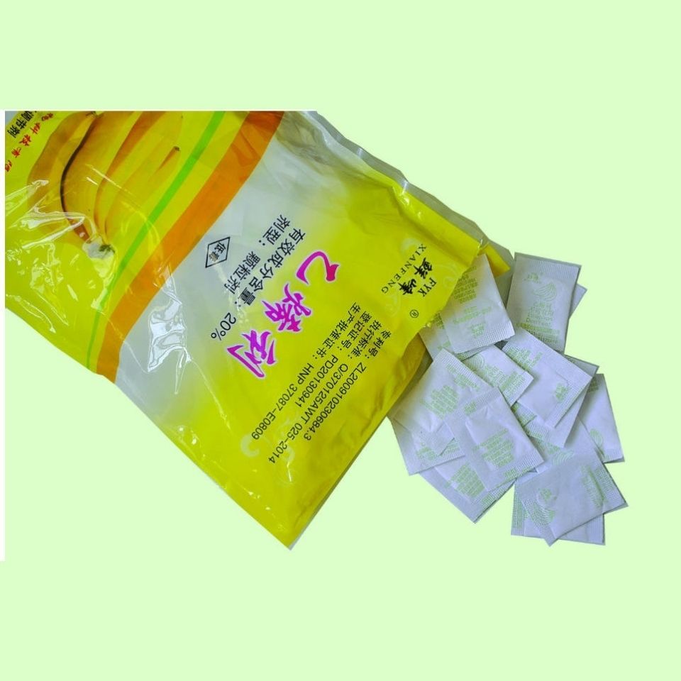 水果催熟剂瓜果芒果香蕉催熟剂山东营养源鲜峰乙烯利50包20小包