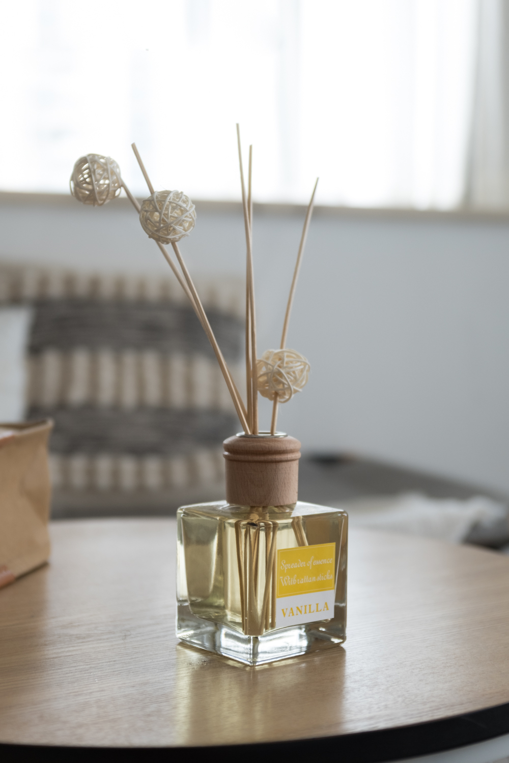 高品质blackvanilla黑香奶油家居香水香氛无火香薰藤条依兰香