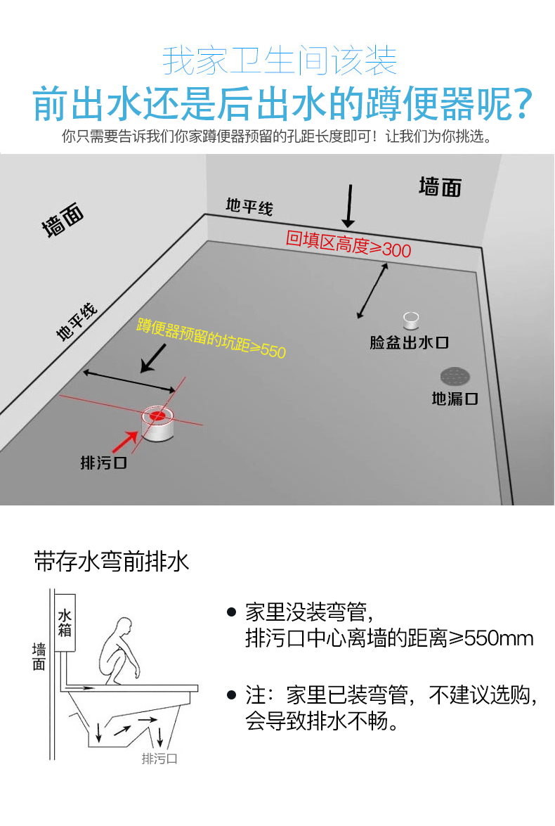 九牧卫浴官方旗舰蹲便器蹲坑式存水弯蹲厕便池防臭蹲便器套装