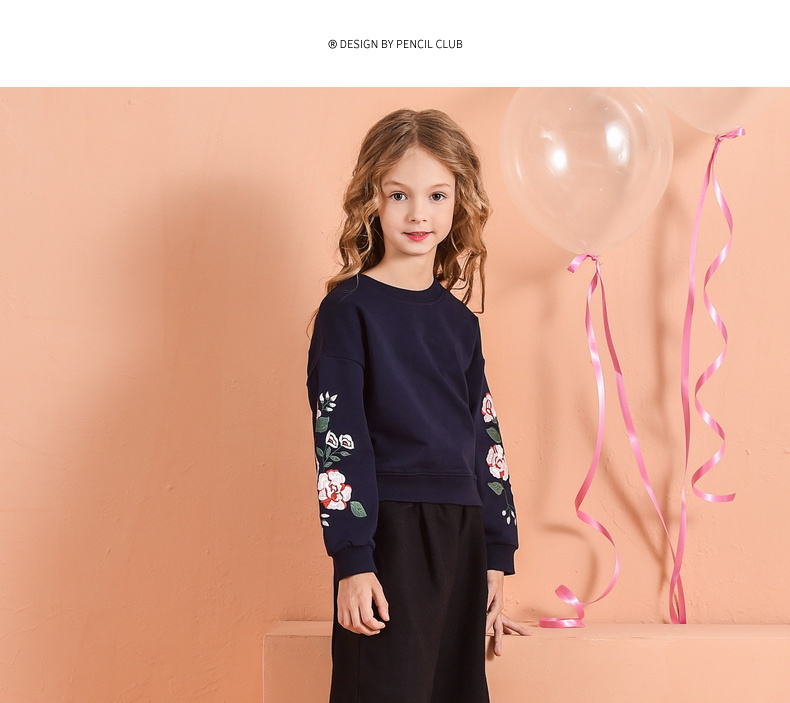 铅笔俱乐部(pencil club)婴童卫衣 铅笔俱乐部童装2020秋装新款女童