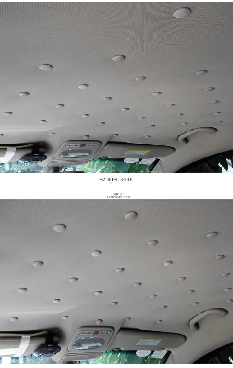 定做定做汽车顶棚布修复卡扣车顶蓬布自粘脱落固定螺丝车内饰布改装