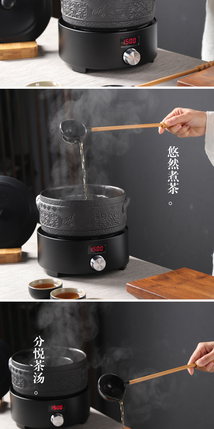 三维工匠家居器皿 三维工匠煮茶器陶瓷家用全自动电陶