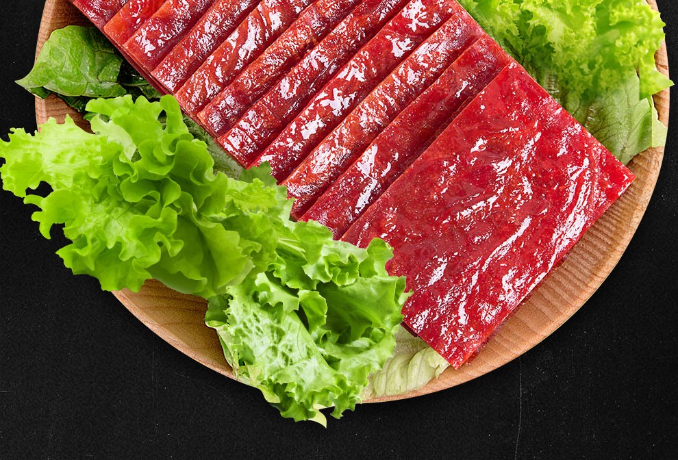 厂家直营店百味麻辣猪肉片200g肉片肉干类红零食小吃休闲食品正品