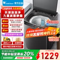 [官方正品]小天鹅10公斤直驱变频深层除螨抗菌超净一键智洗波轮洗衣机自动断电全自动 TB100V26DT以旧换新