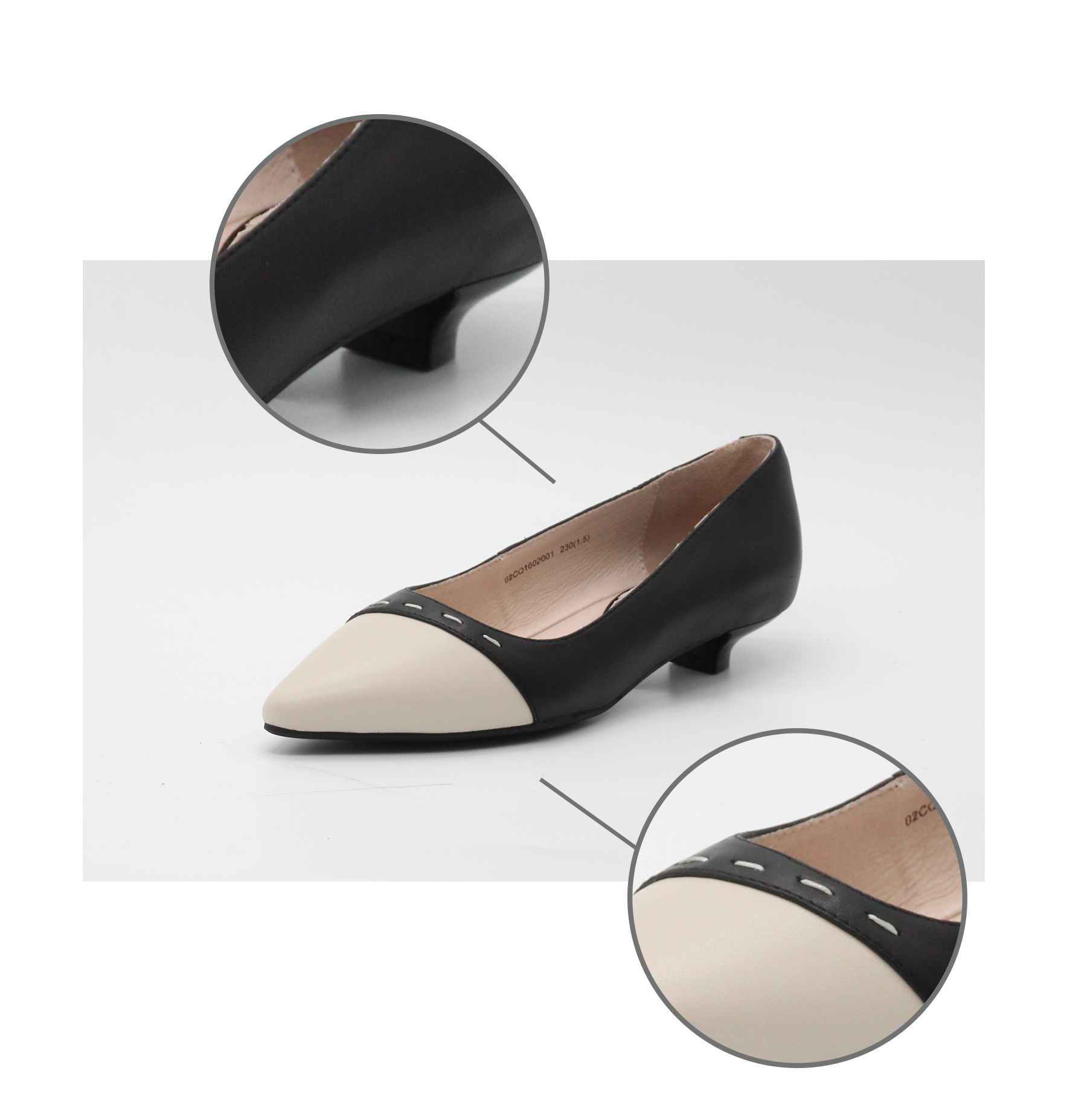 rebacca瑞贝卡女鞋2020春款通勤正装系列舒适平跟羊皮革女鞋r02cq1602