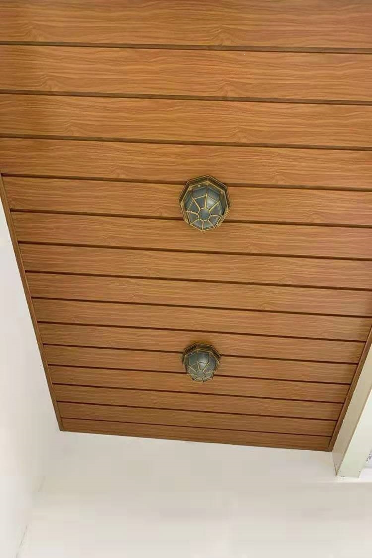 集成吊顶铝扣板仿木纹长条扣板符象美式客厅餐厅厨卫阳台吊顶