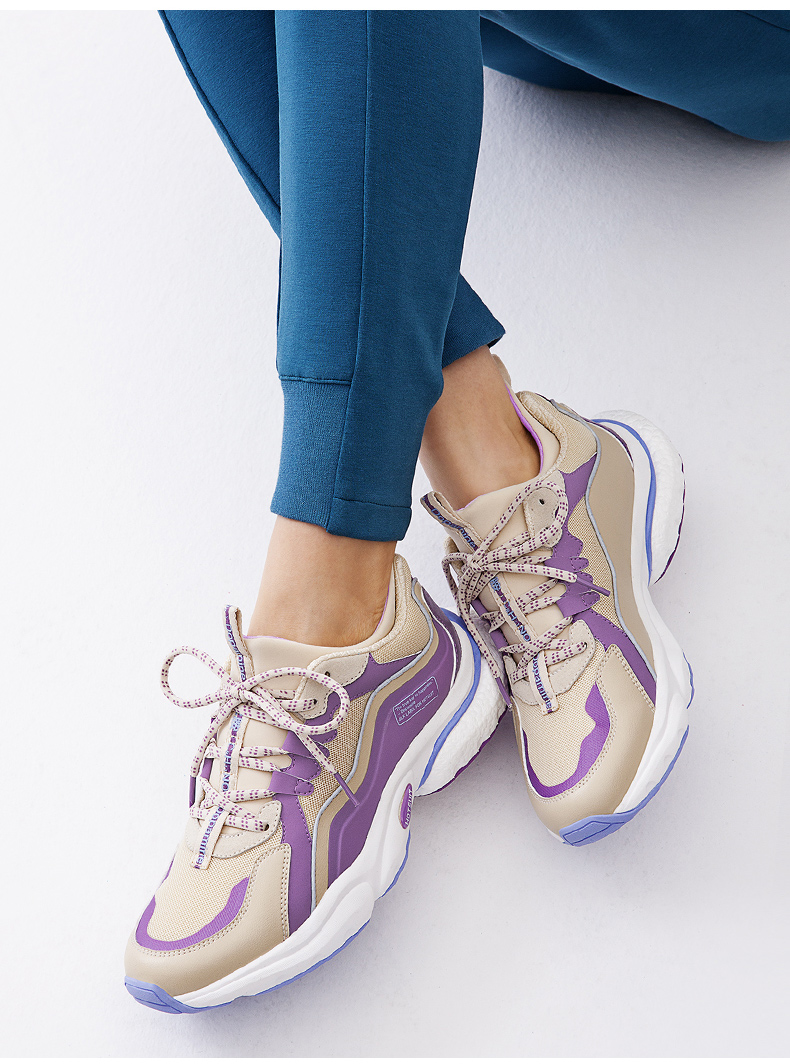 hotsuit运动鞋2019秋季新款女休闲复古ins风老爹鞋减震透气跑步鞋