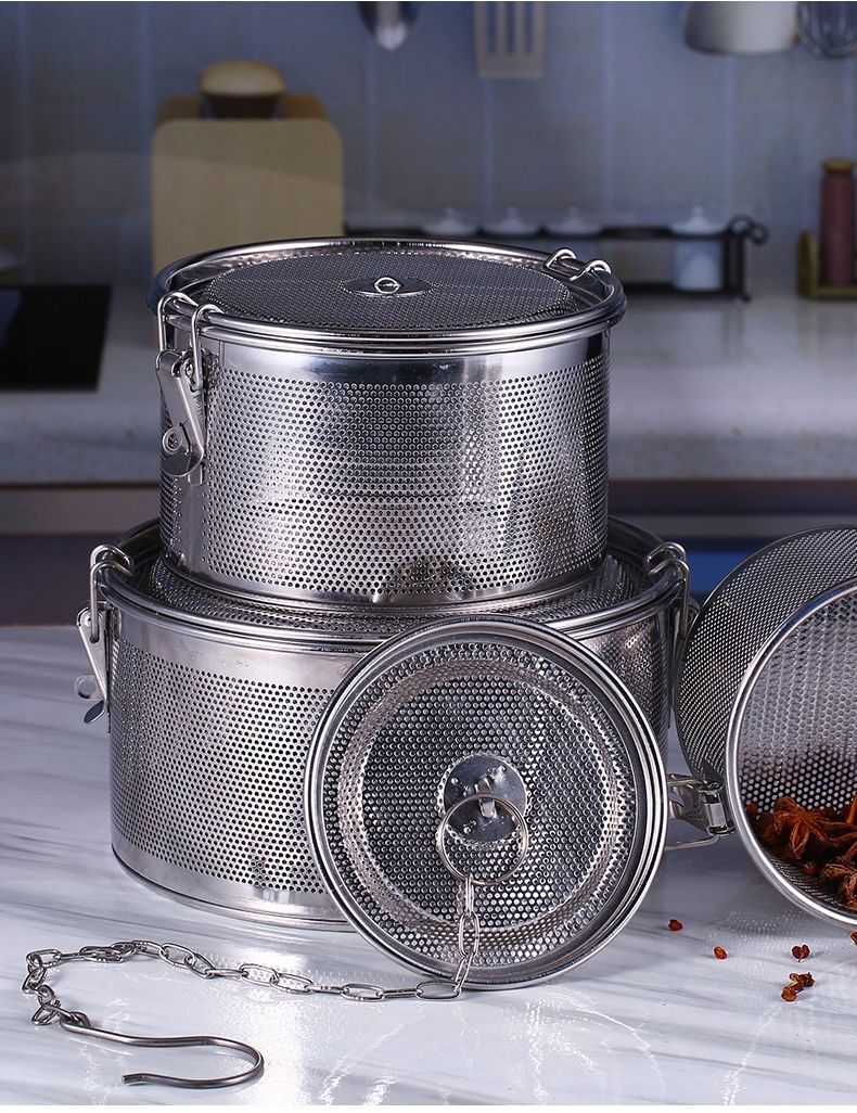 调料包304不锈钢调料盒商用卤水卤料篮香料包煮汤炖肉料盒煲汤厚普通