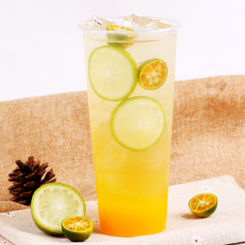 2000g金桔柠檬汁浓缩果汁风味饮料奶茶饮品店原料专用