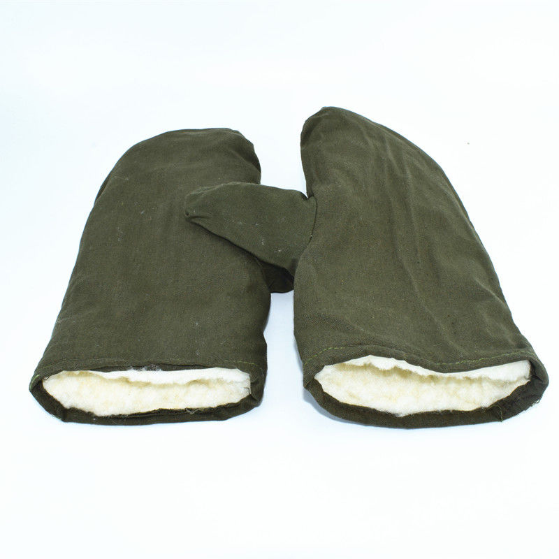 《深色棉手套棉闷子男女连指手套冬季加厚保暖老式手套东北棉巴掌