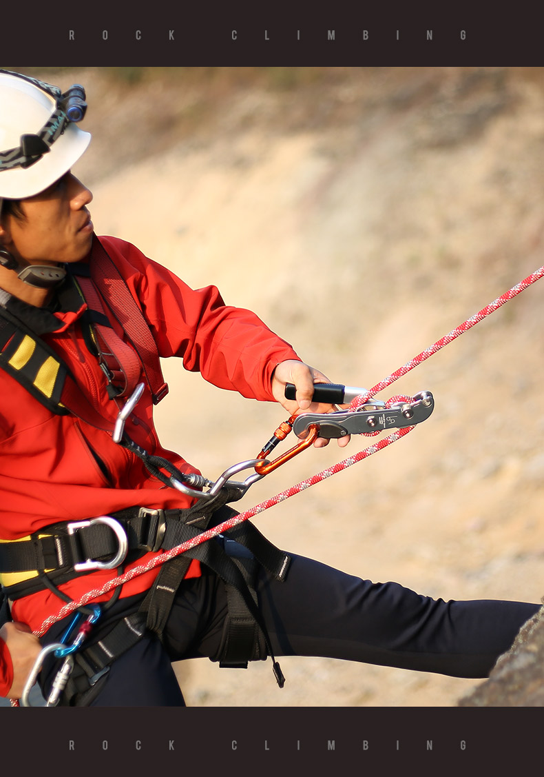 欣达(xinda)登山攀岩xd-8604 新款手控下降器 欣达户外stop手控上升