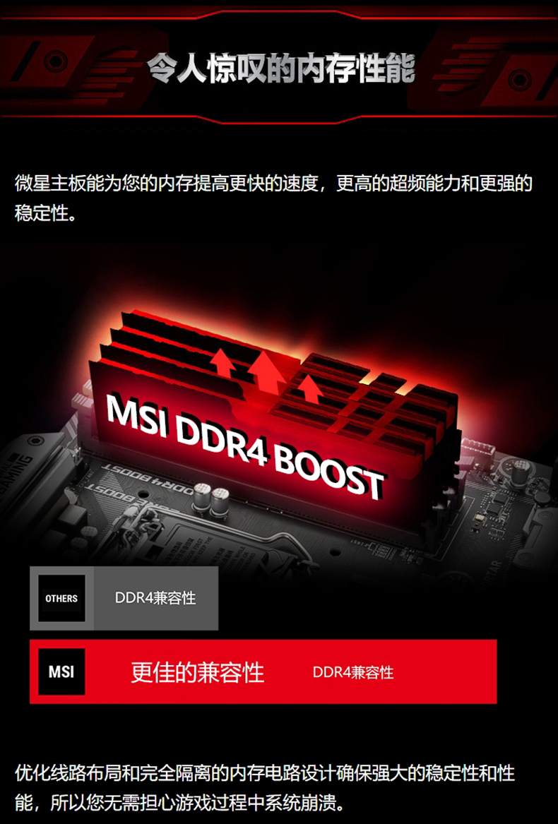 微星msib450mmortar迫击炮电脑台式机主板电竞游戏主板