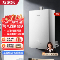 万家乐燃气热水器 [智悦E9 PRO]5A一级恒温增容热水器 16L家用节能智控热水器
