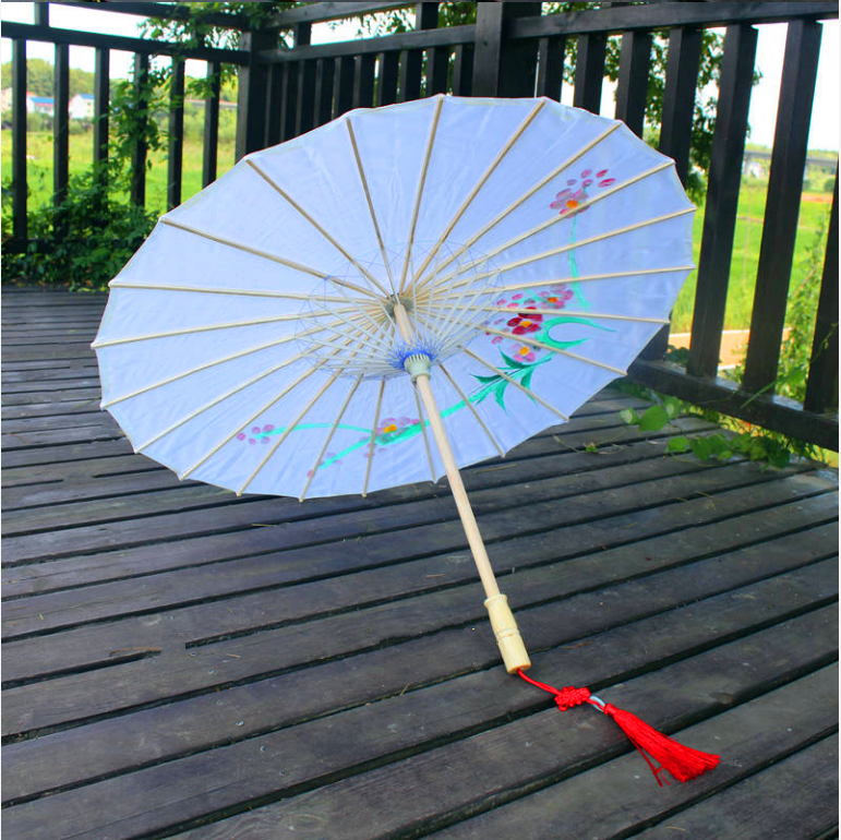 舞蹈伞跳舞伞旗袍走秀伞傣族舞伞工艺伞江南雨伞装饰伞绸布伞 fenghou