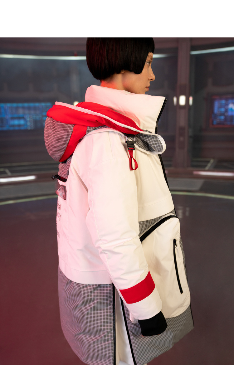 【nasa系列】波司登女羽绒服可脱卸帽中长款2019鹅绒b90142960