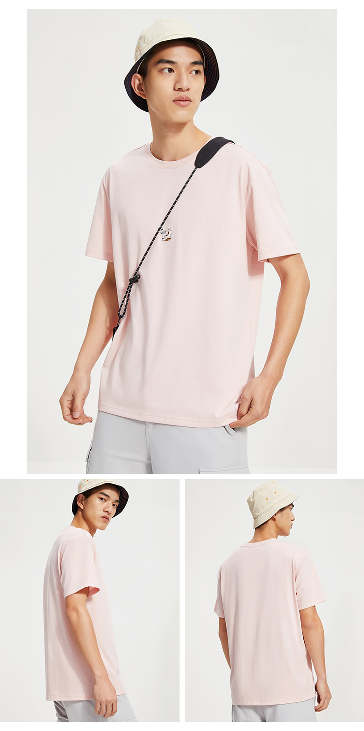 森马短袖t恤男2021年夏季新款青春时尚萌宠趣味图案男士t恤衫潮