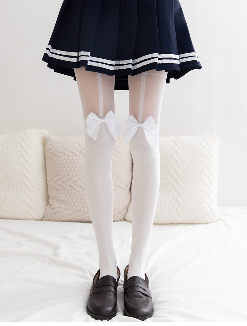 卓思哲(zhuosizhe)短袜b-611095686866 洛丽塔白丝袜女萝莉过膝打底裤