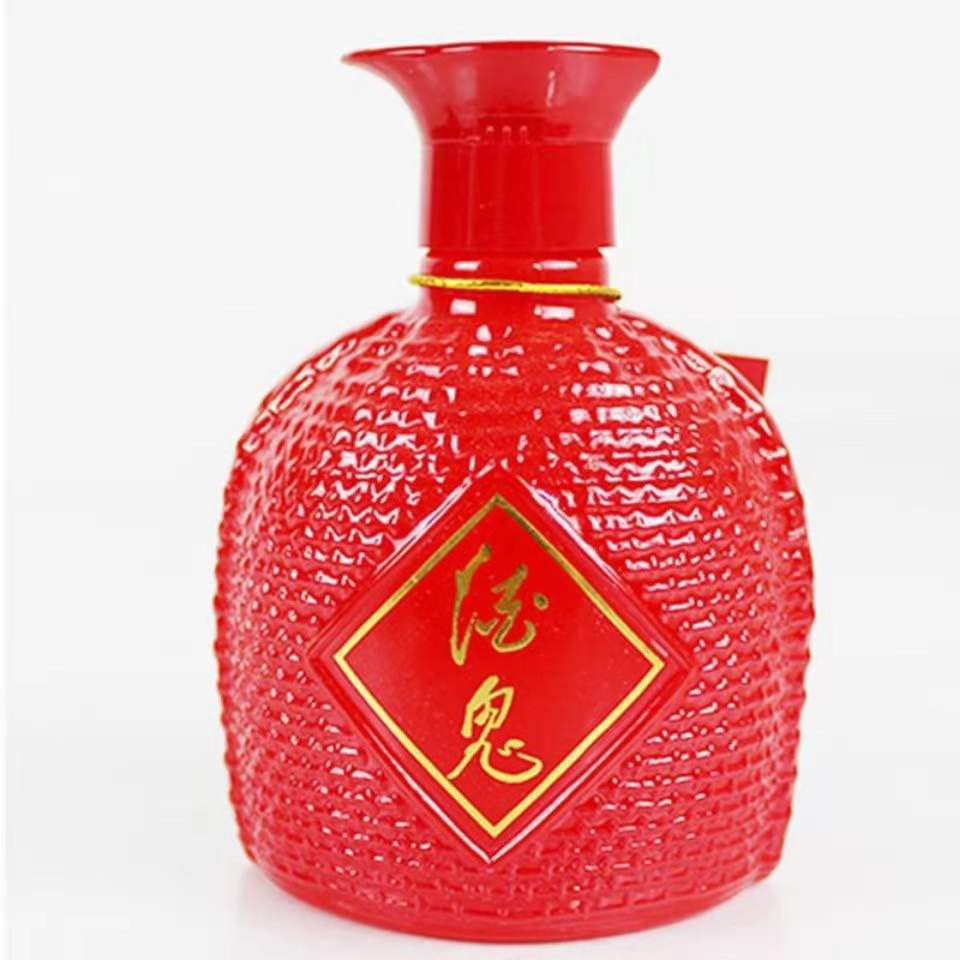 酒鬼52度红坛小酒版52度100ml单瓶口粮小酒