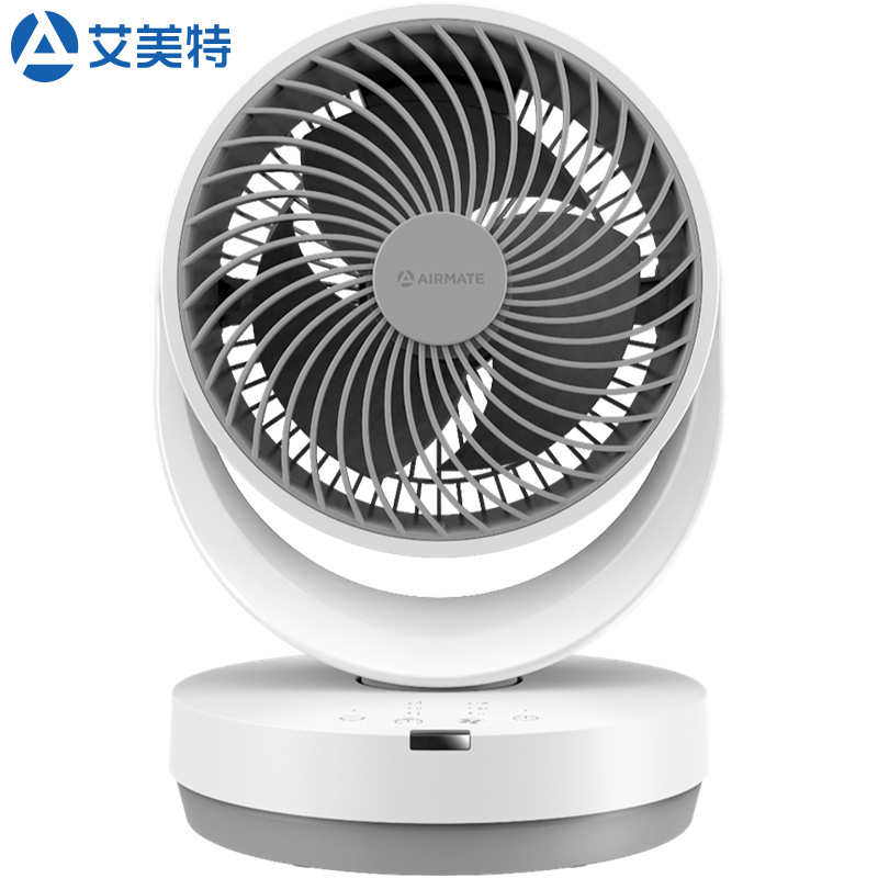 遥控 艾美特(airmate)空气循环扇 办公室360度台式小电风扇