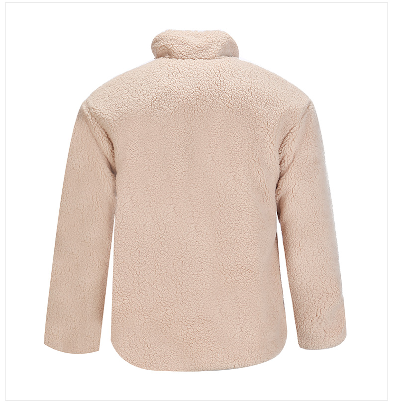 安踏外套男冬季羊羔绒衣服2021新款男士休闲服装宽松开衫上衣夹克