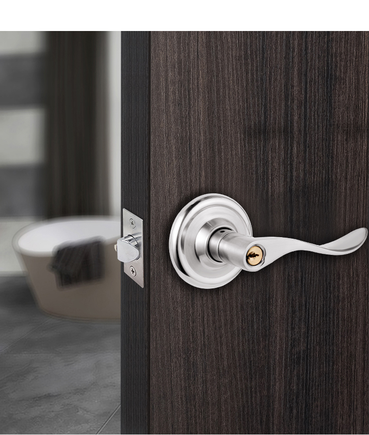 梅花blossom球形锁室内卧室门锁不锈钢门锁铜锁芯执手门锁201ss