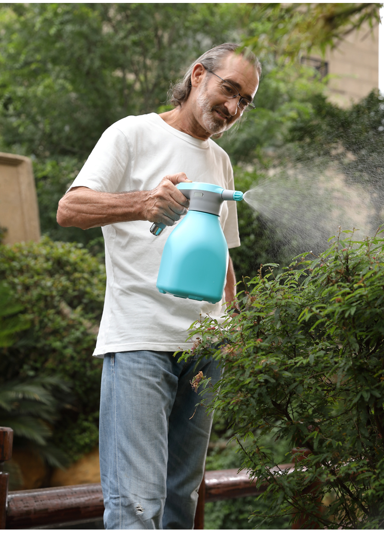 三维工匠电动喷壶家用浇花室内小型喷水