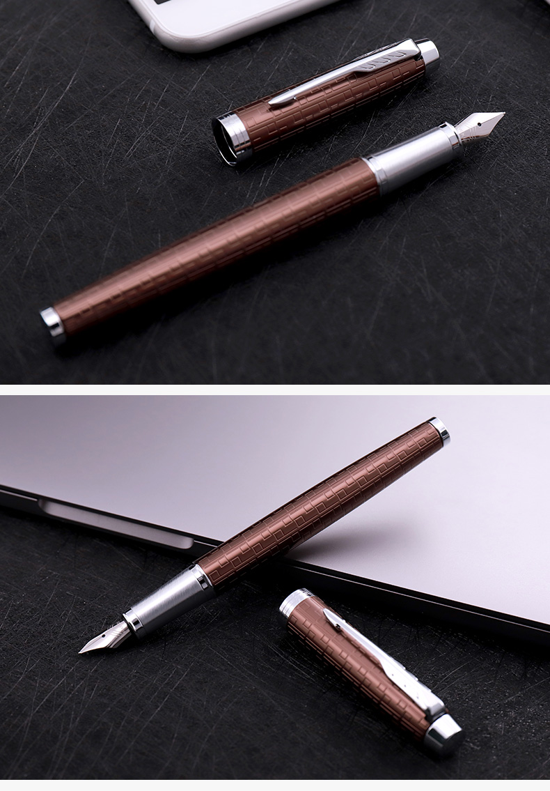 派克parker钢笔im浓情巧克力墨水笔学生商务办公文具用品可吸墨可替换