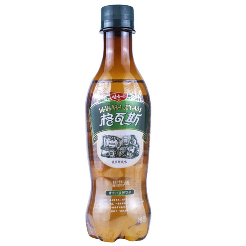 哇哈哈格瓦斯饮料俄罗斯啤酒风味装碳酸麦芽汁饮品330ml15瓶