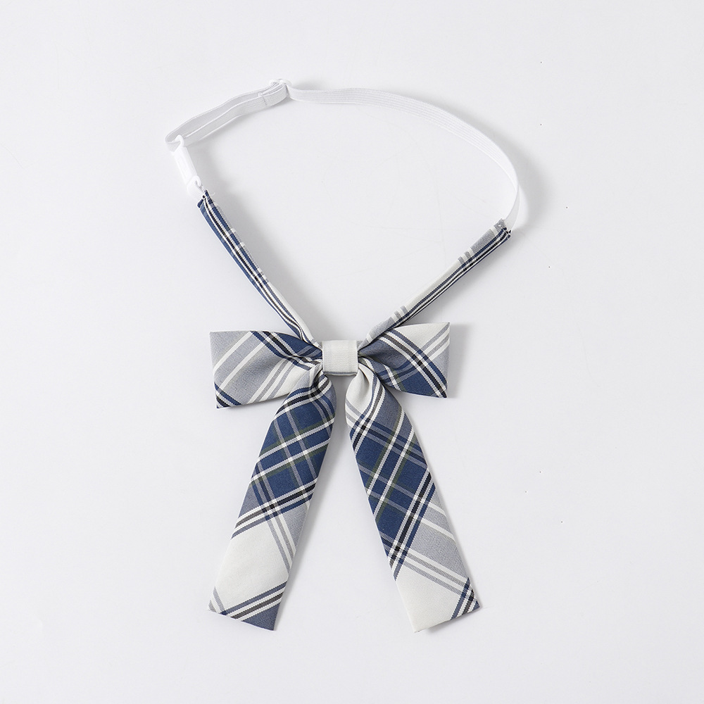 newlakejk制服灰绿格配饰温柔一刀小酸奶白皇后云深日系领带领结领花