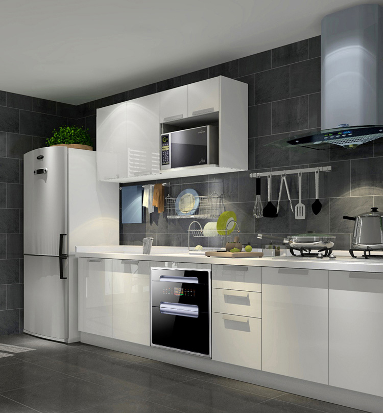 两层100升中高温低配款t03消毒柜家用嵌入式三层120l厨房橱柜小型消毒