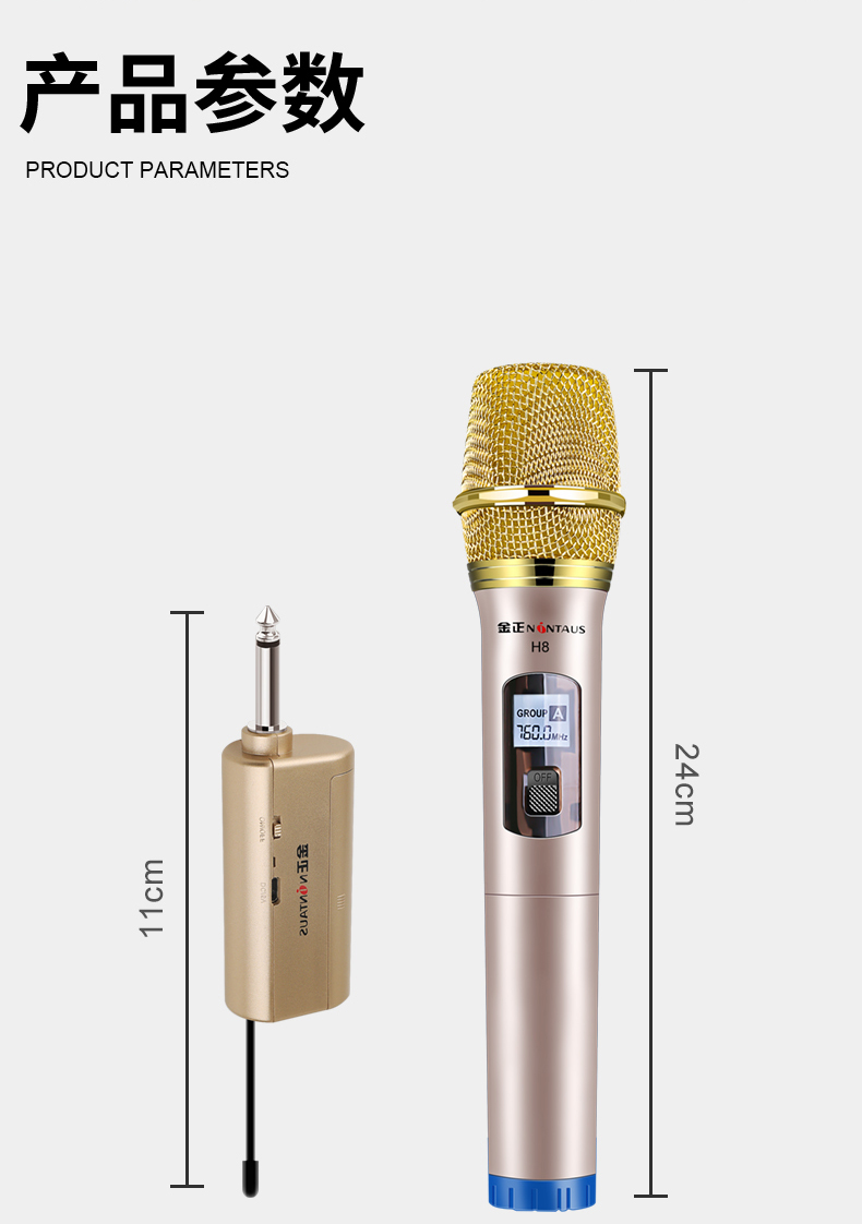 h10无线话筒家用唱歌一拖二专用专业家庭ktv音响u段调频万能通用防
