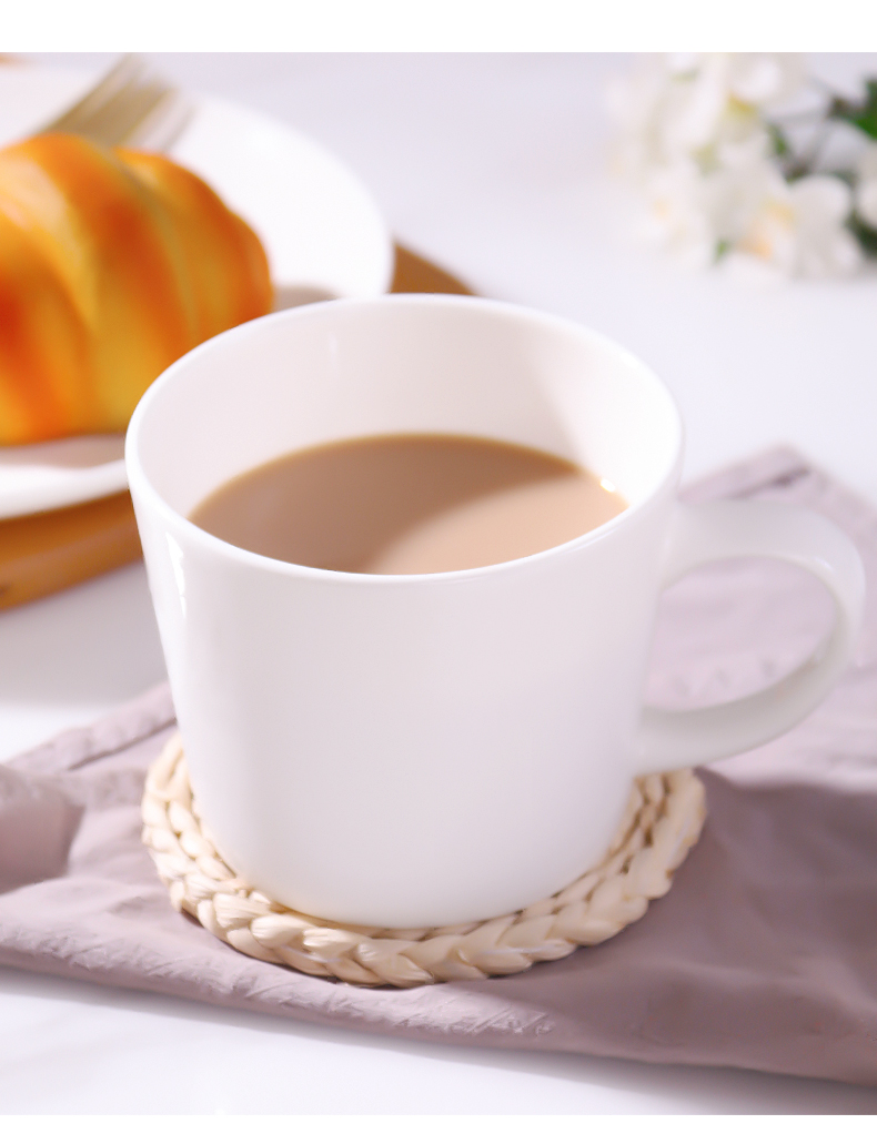 封后杯子创意个性家用奶茶杯子白色马克杯陶瓷办公室水杯咖啡杯牛奶杯
