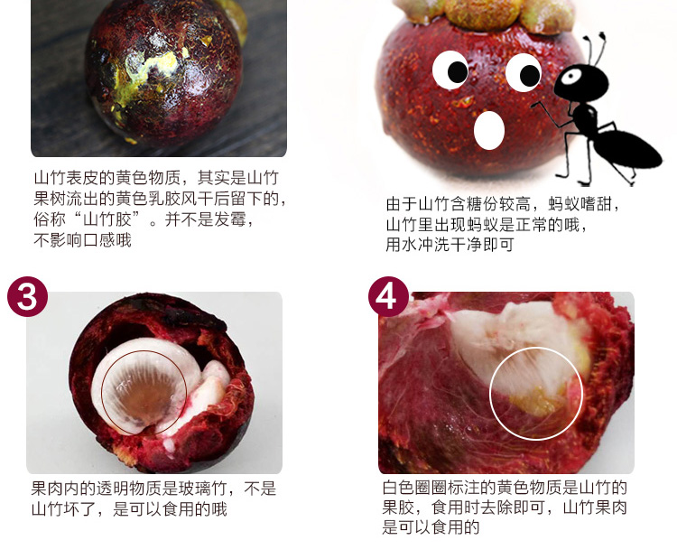 泰国进口山竹水果