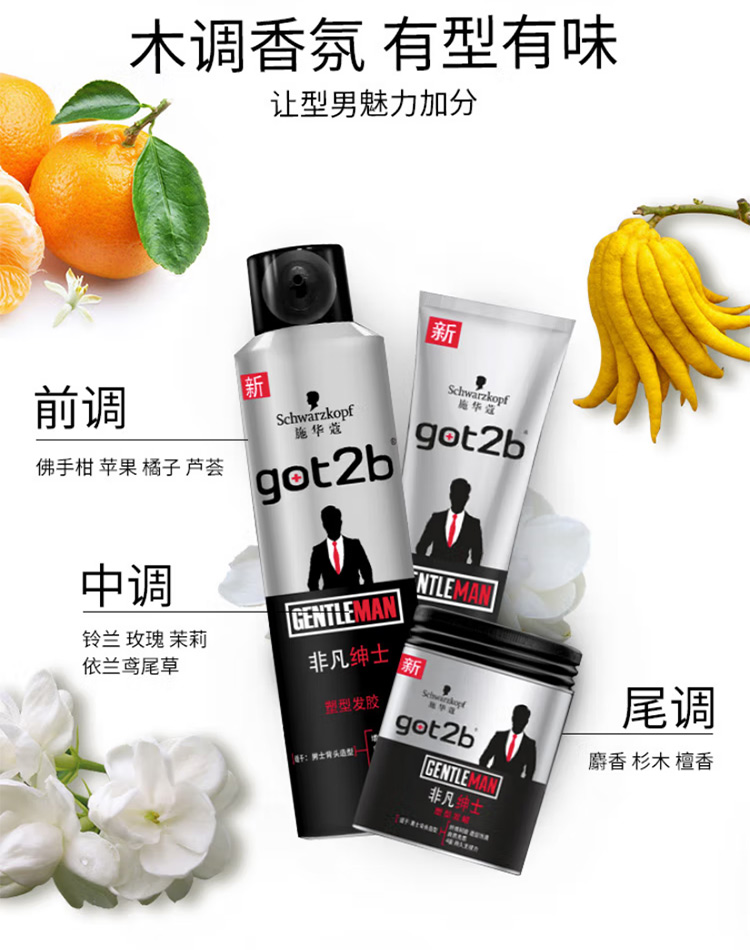 施华蔻(schwarzkopf)造型 施华蔻got2b非凡绅士塑型发蜡100g【价格