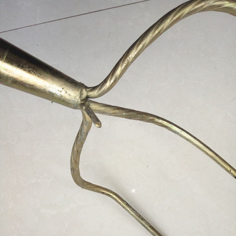 【敬平(jing ping)农具】 jing ping三齿叉农用实心大号钢叉空心铁叉